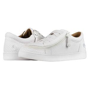 BILLY Footwear Gore Low, White, 7M